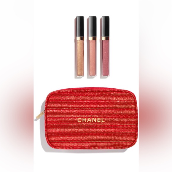 CHANEL Other - SOLD: Chanel Holiday Lipgloss Trio Sheer Genius NWT.